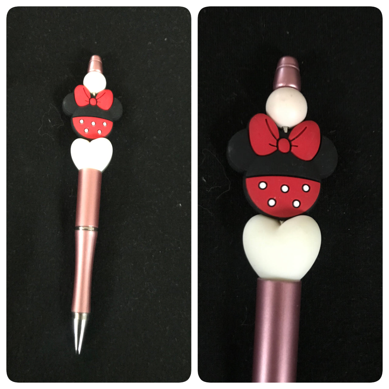 Mini M beaded pen