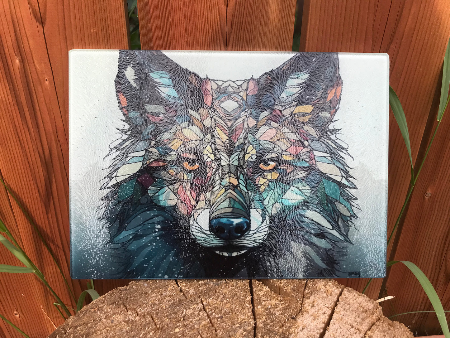 Wolf cutting board