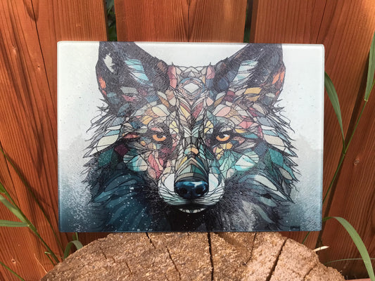 Wolf cutting board