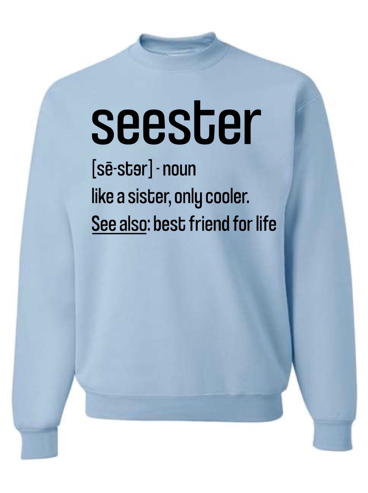 Seester sweatshirt Light colors