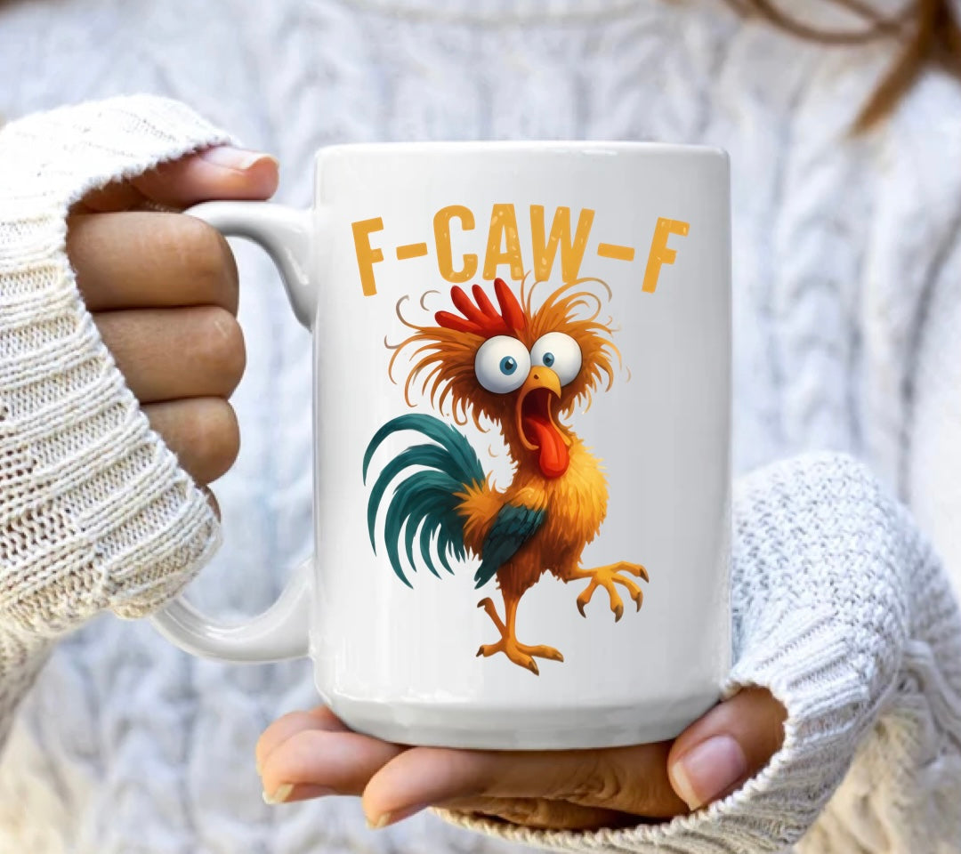 F Caw F 2 mug