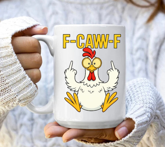 F Caw F 4 mug
