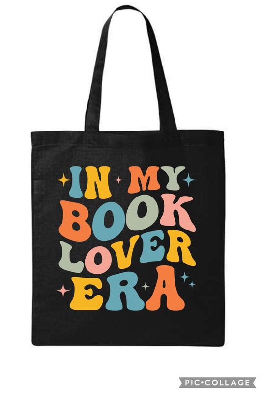 In my book lover era tote bag
