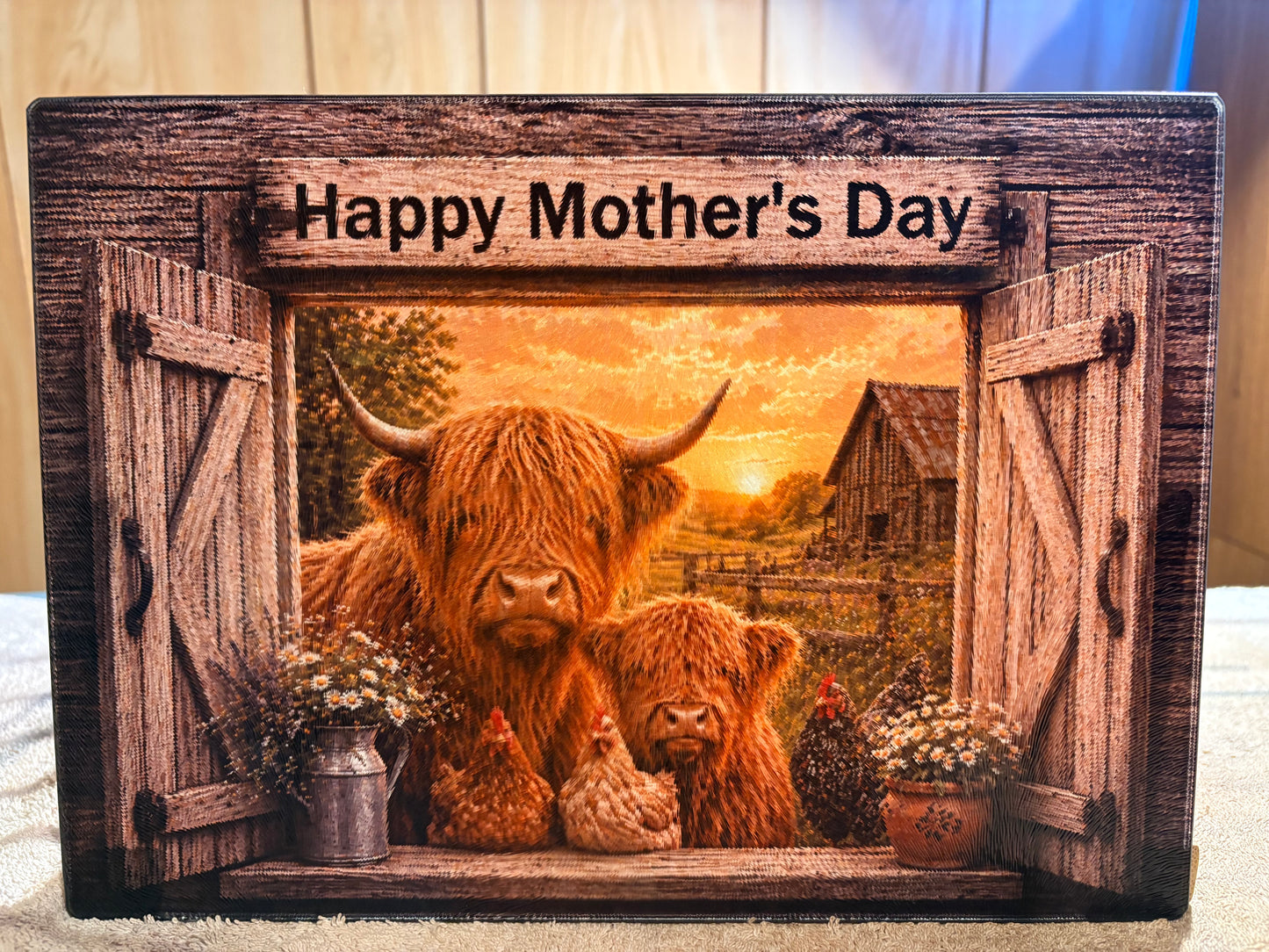 Highland Cow Happy Mother’s Day
