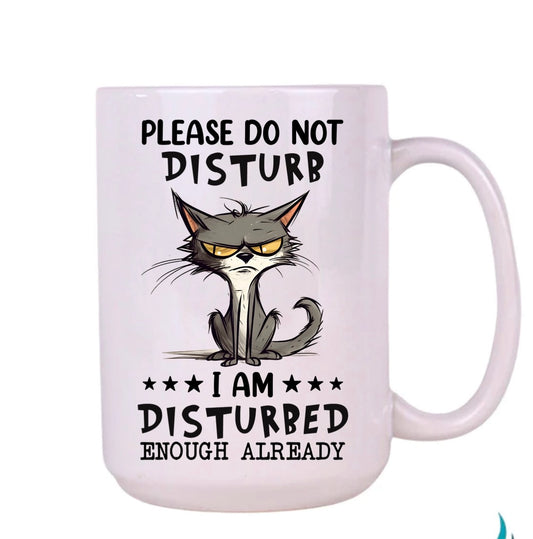 Please do not disturb  mug