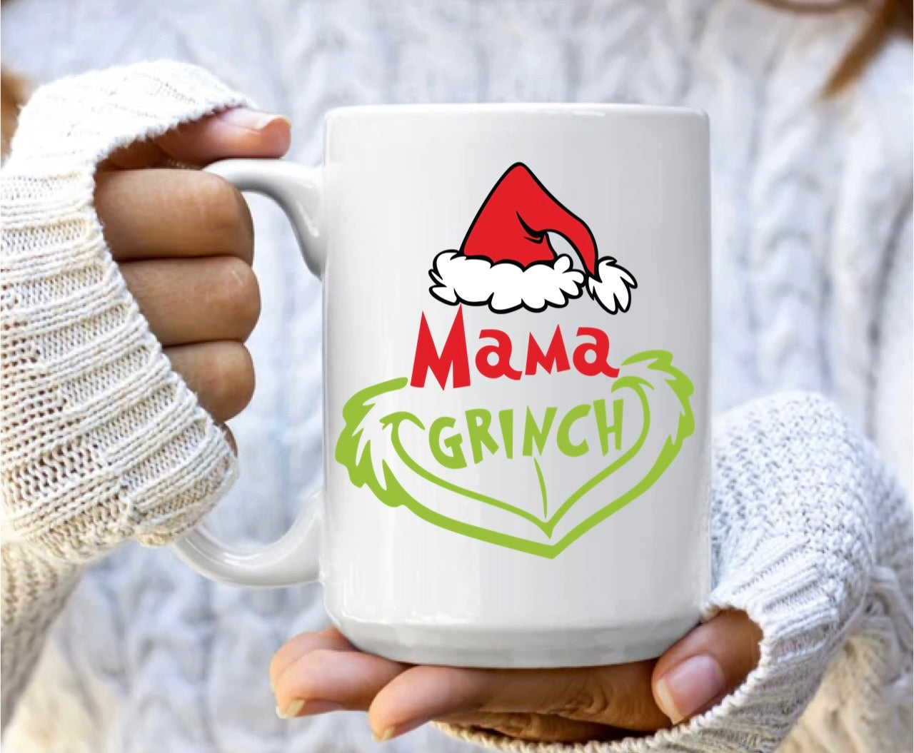 Mama 2 grinch mug