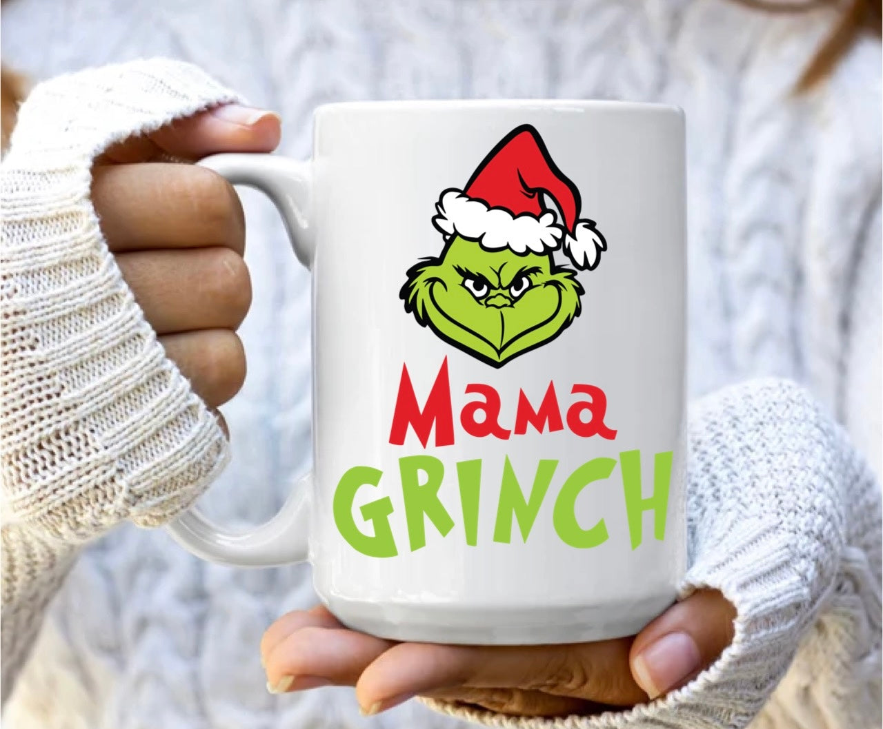 Mama grinch mug