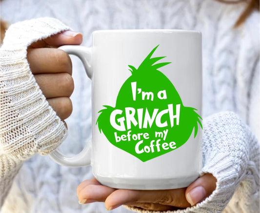 I’m a grinch before my coffee