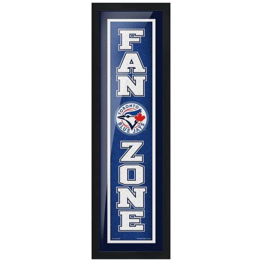 Toronto Blue Jays 6x22 Team Fan Zone Framed Artwork