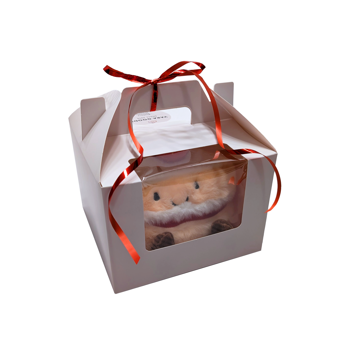 Strawberry Cake Slice Plush - 6 Inch