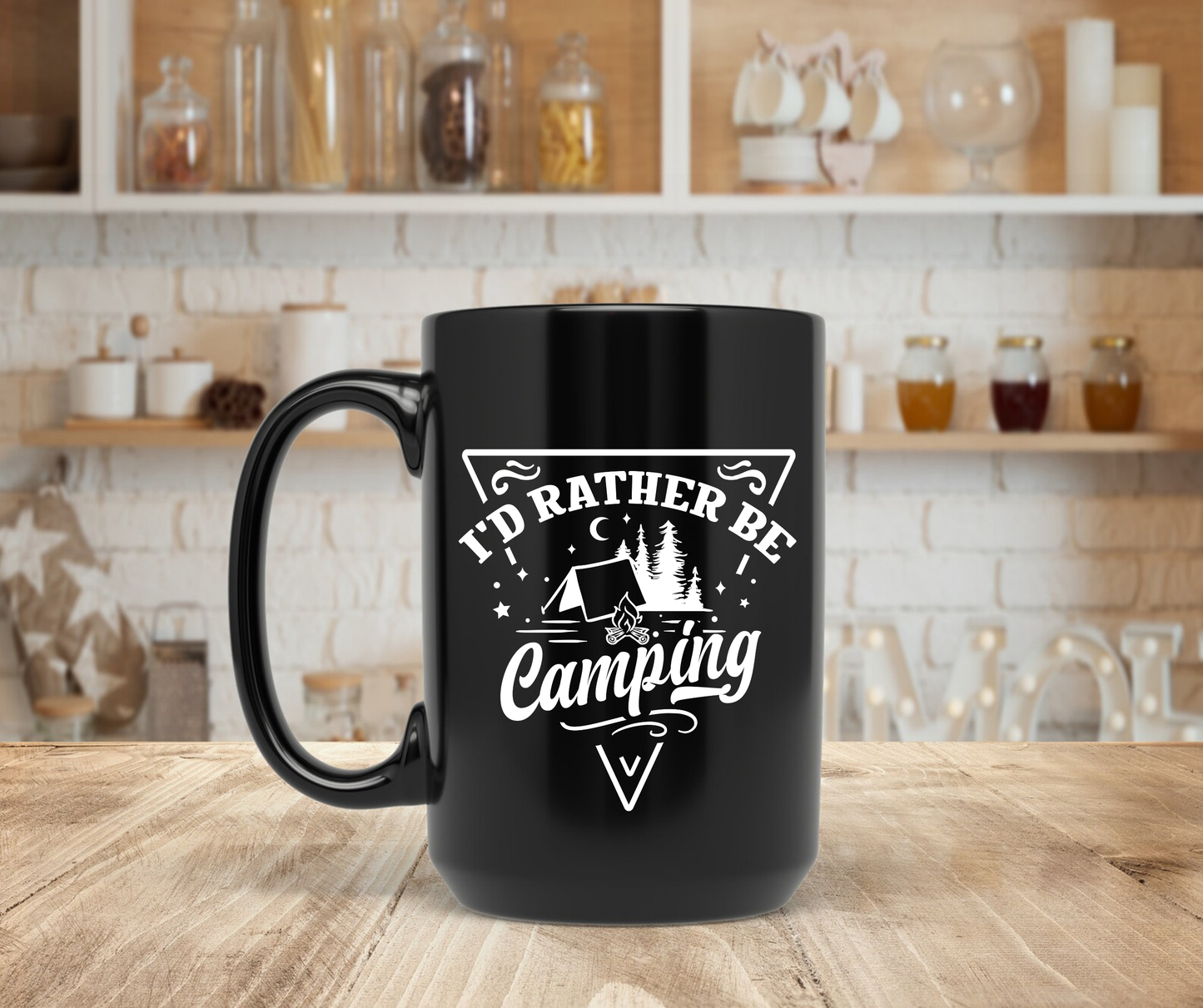 I'd rather be camping
