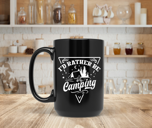 I'd rather be camping