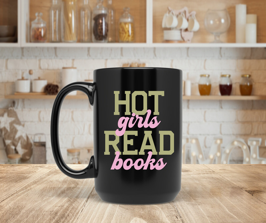 Hot girls read books