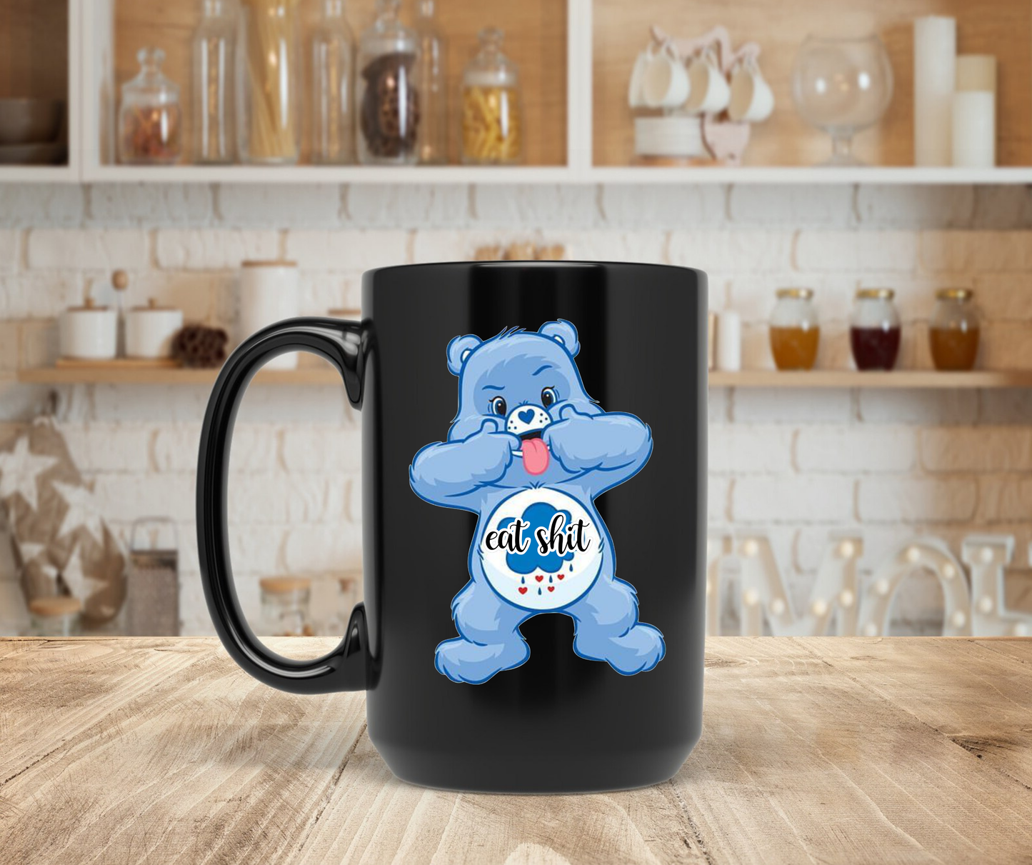 C. Bear Eat shit
