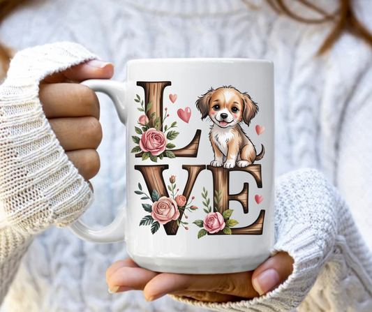LOVE Puppy Mug