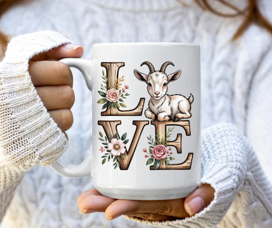 LOVE Goat Mug