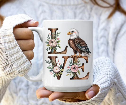 LOVE Eagle Mug