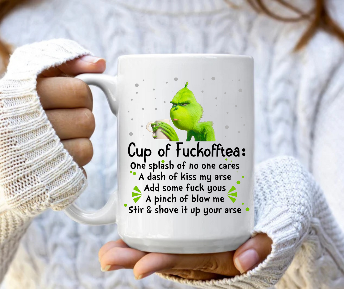 Cup of fuckofftea recipe mug