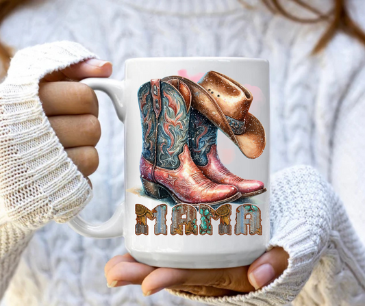 Western Mama mug