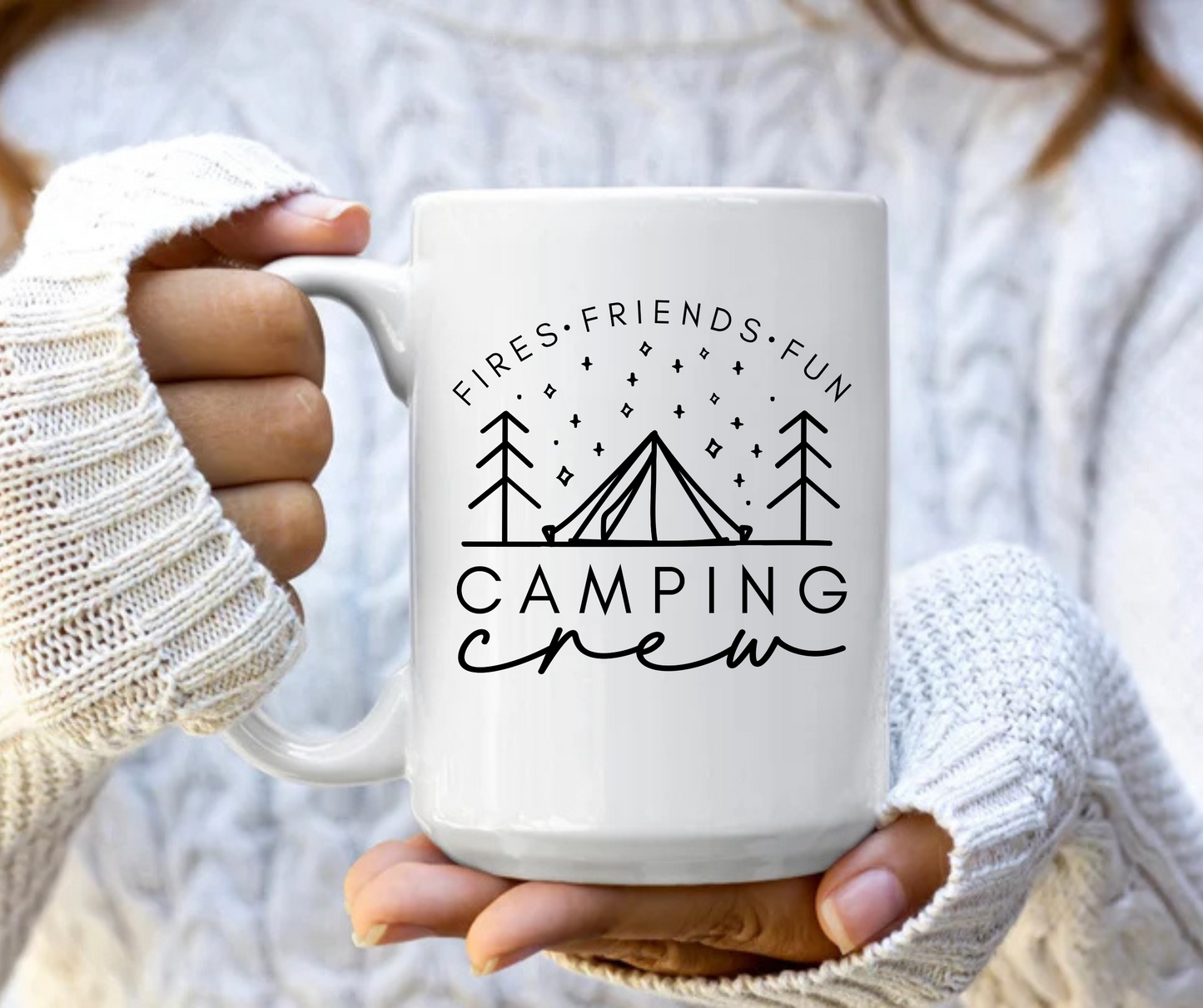 Camping crew mug