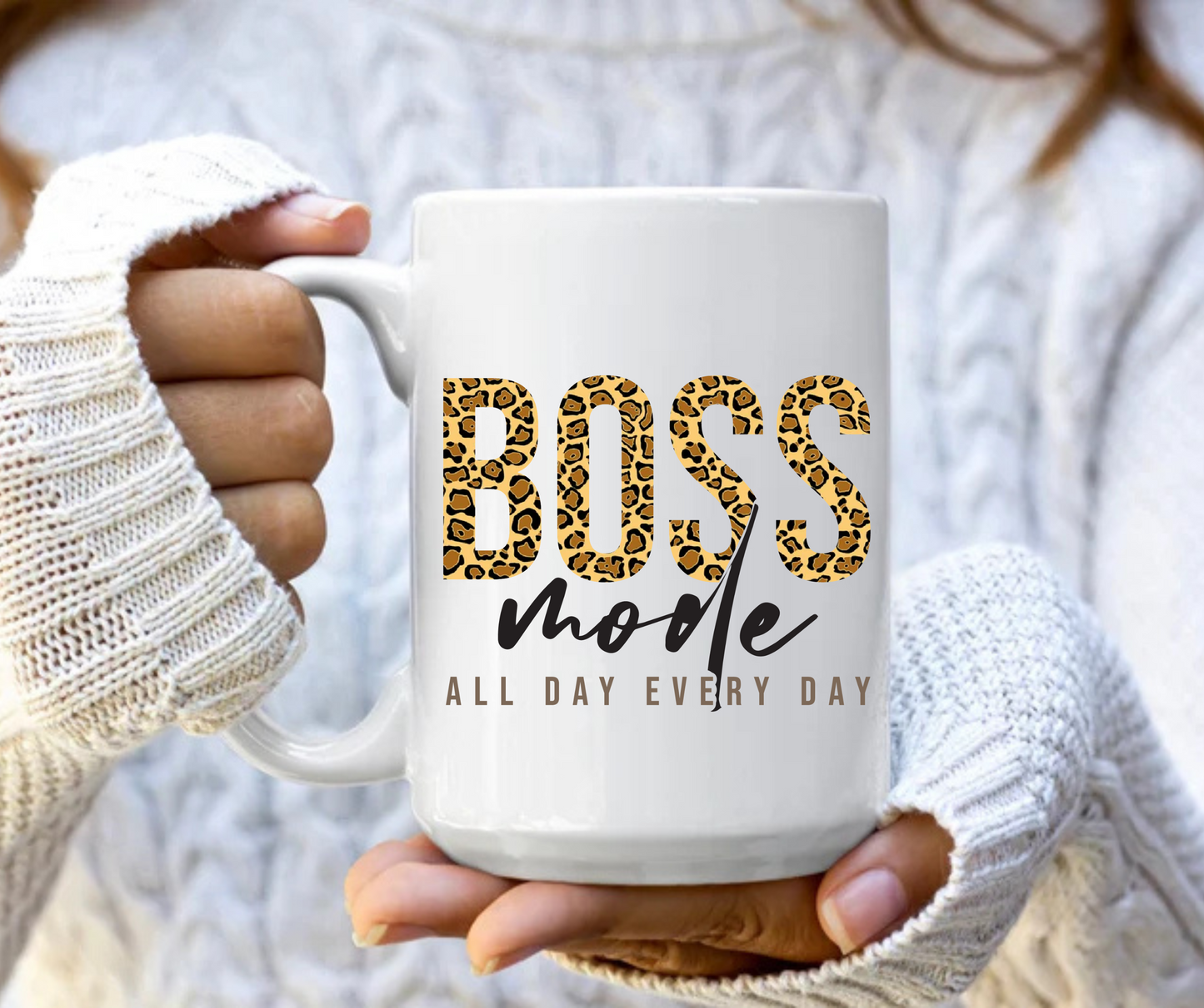 Boss mode mug