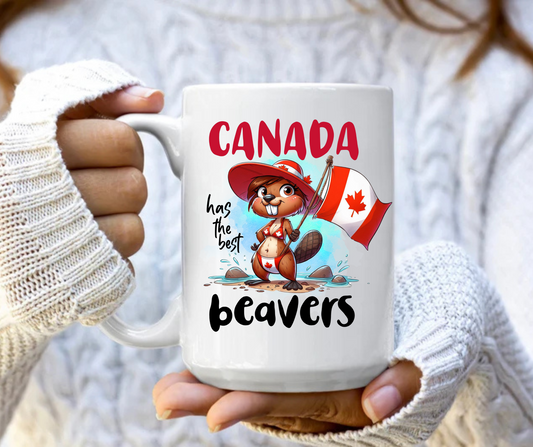 Canada has the best beavers mug