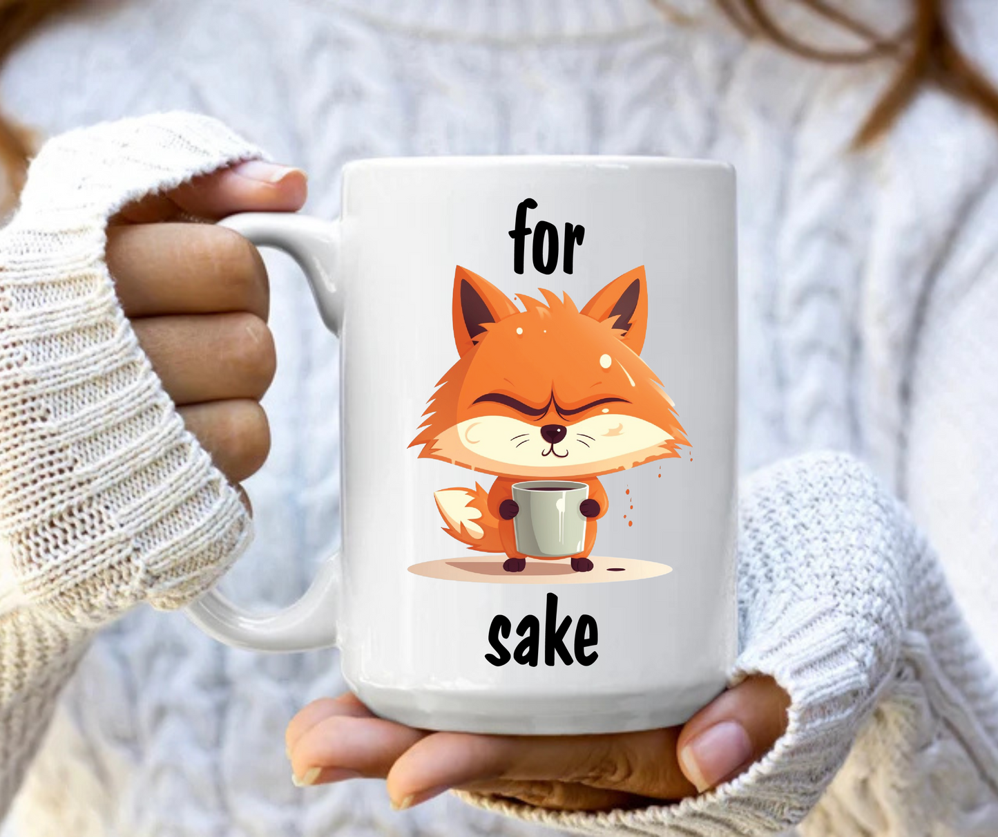 For fox sake mug