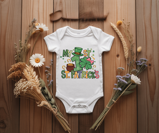 My 1st St. Patrick's Day Onesie