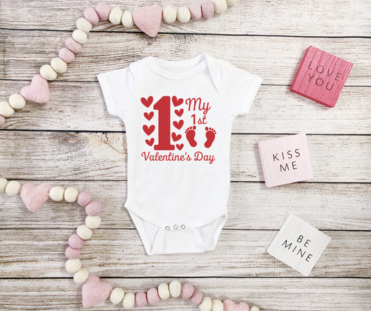 My 1st Valentine's Day feet