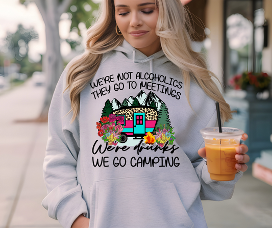 We’re not alcoholics Hoodie