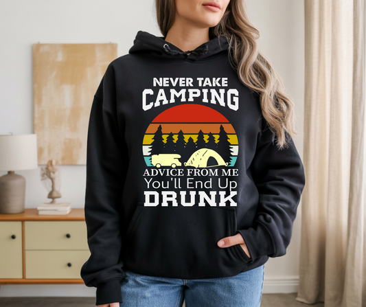 Never take camping advice