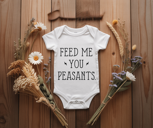 Feed me you peasants