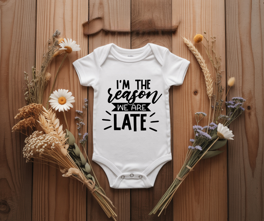 I am the reason we are late