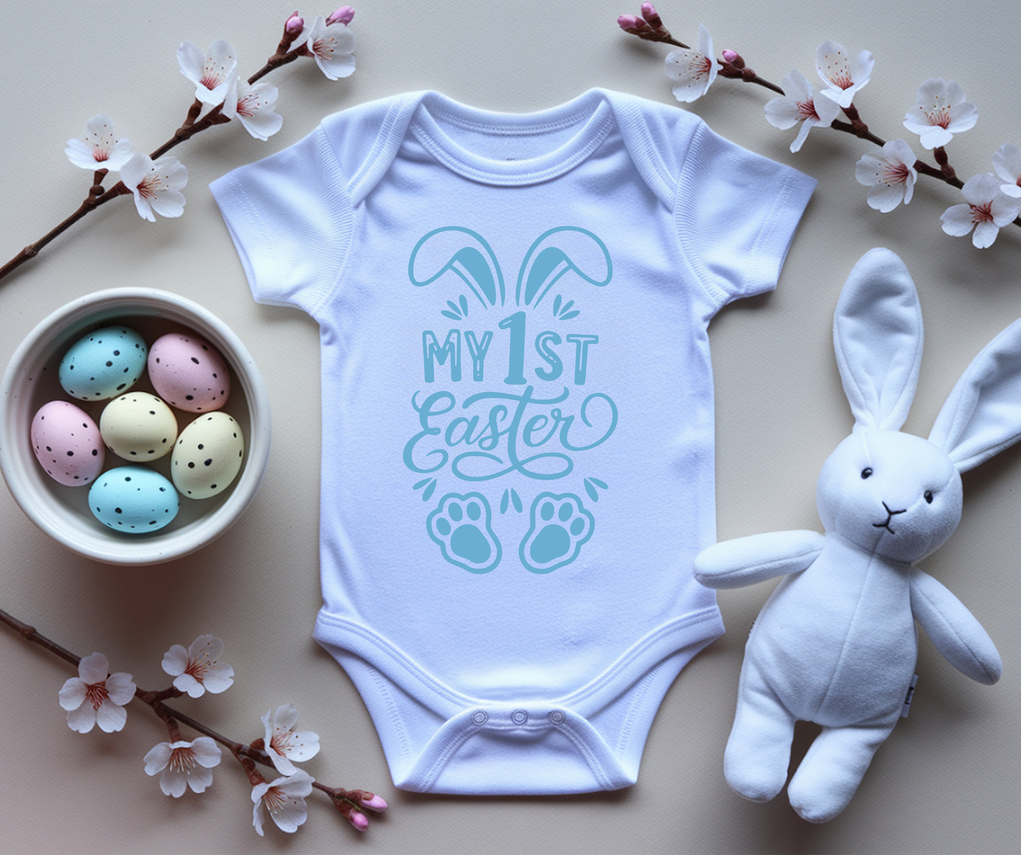 My 1st Easter blue