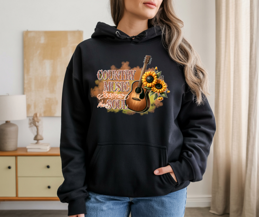 Country Music Soothes The Soul Hoodie