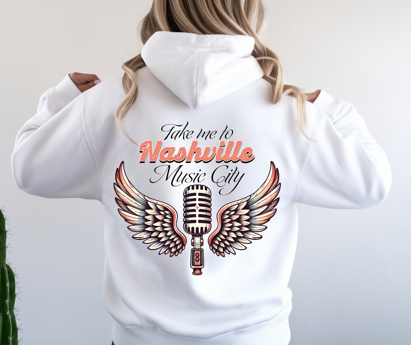 Take Me To Nashville Music City Hoodie