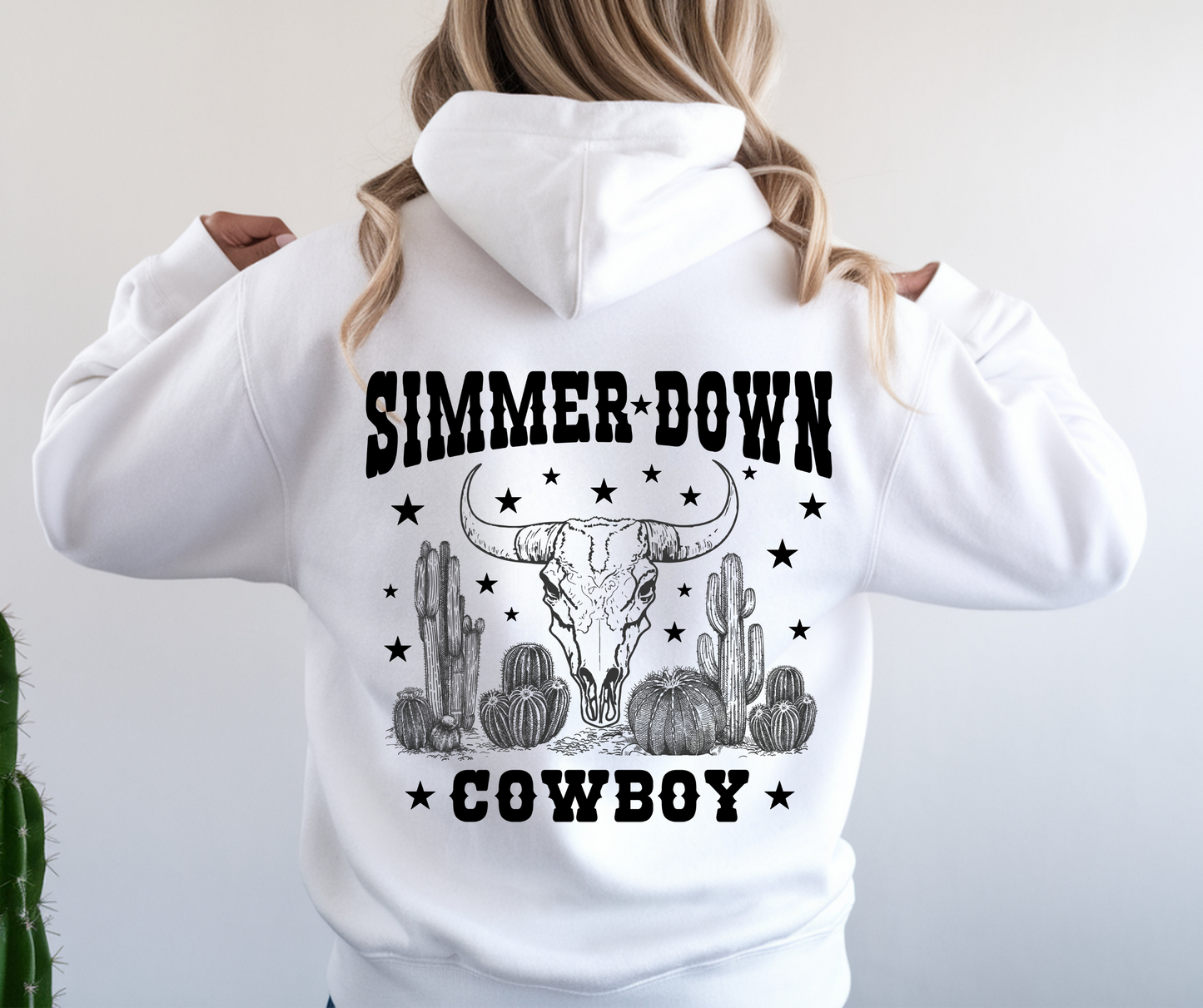 Simmer Down Cowboy Hoodie