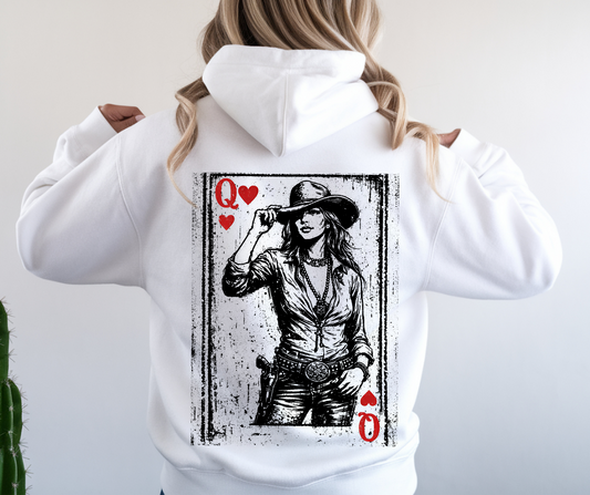 Queen of Hearts Hoodie