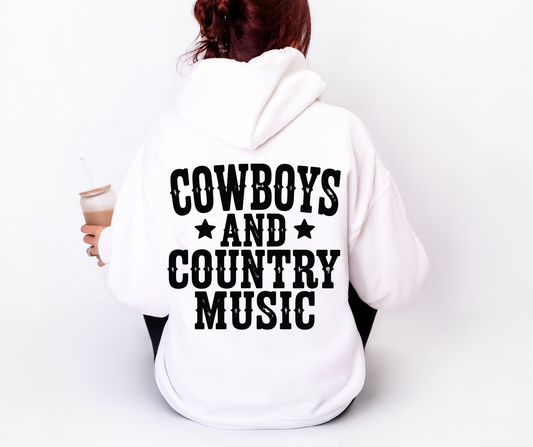 Cowboys and Country Music Light Colors