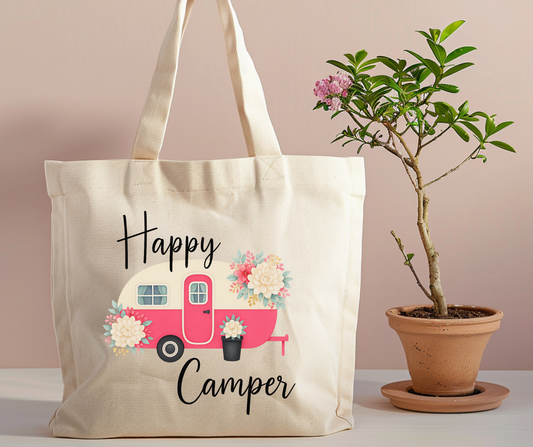 Happy Camper Tote Bag