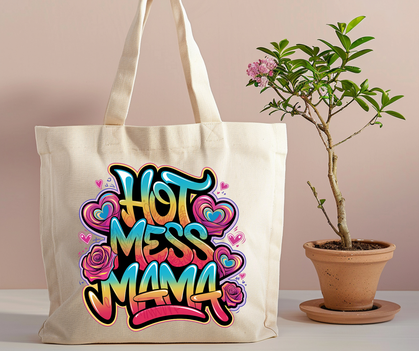 Hot Mess Mama Tote Bag