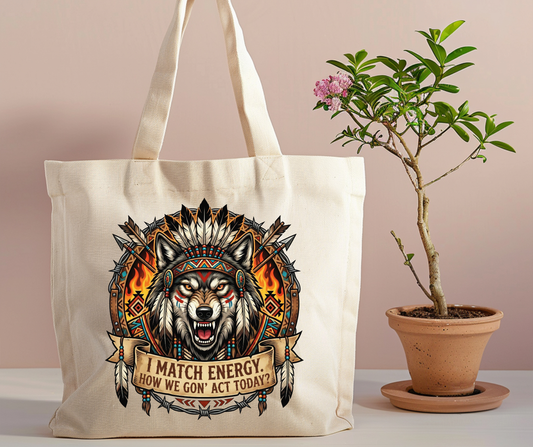 I match energy Tote Bag
