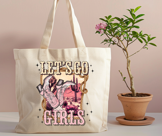 Let's Go Girls tote bag