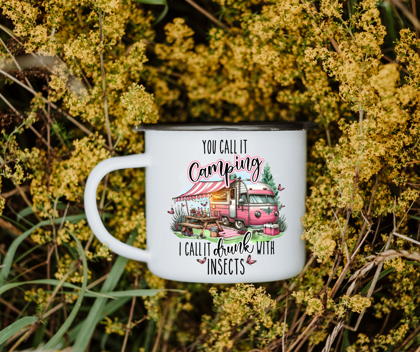 You call it camping I call it drunk with insects