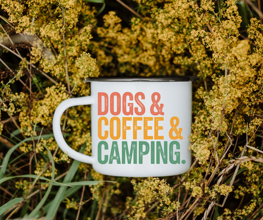 Dogs coffee & camping