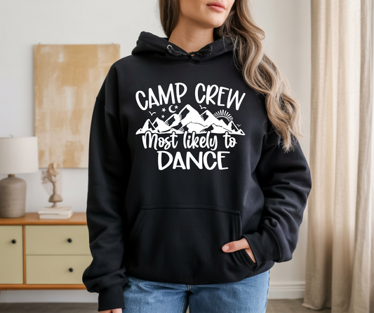 Camp Crew most likely to dance