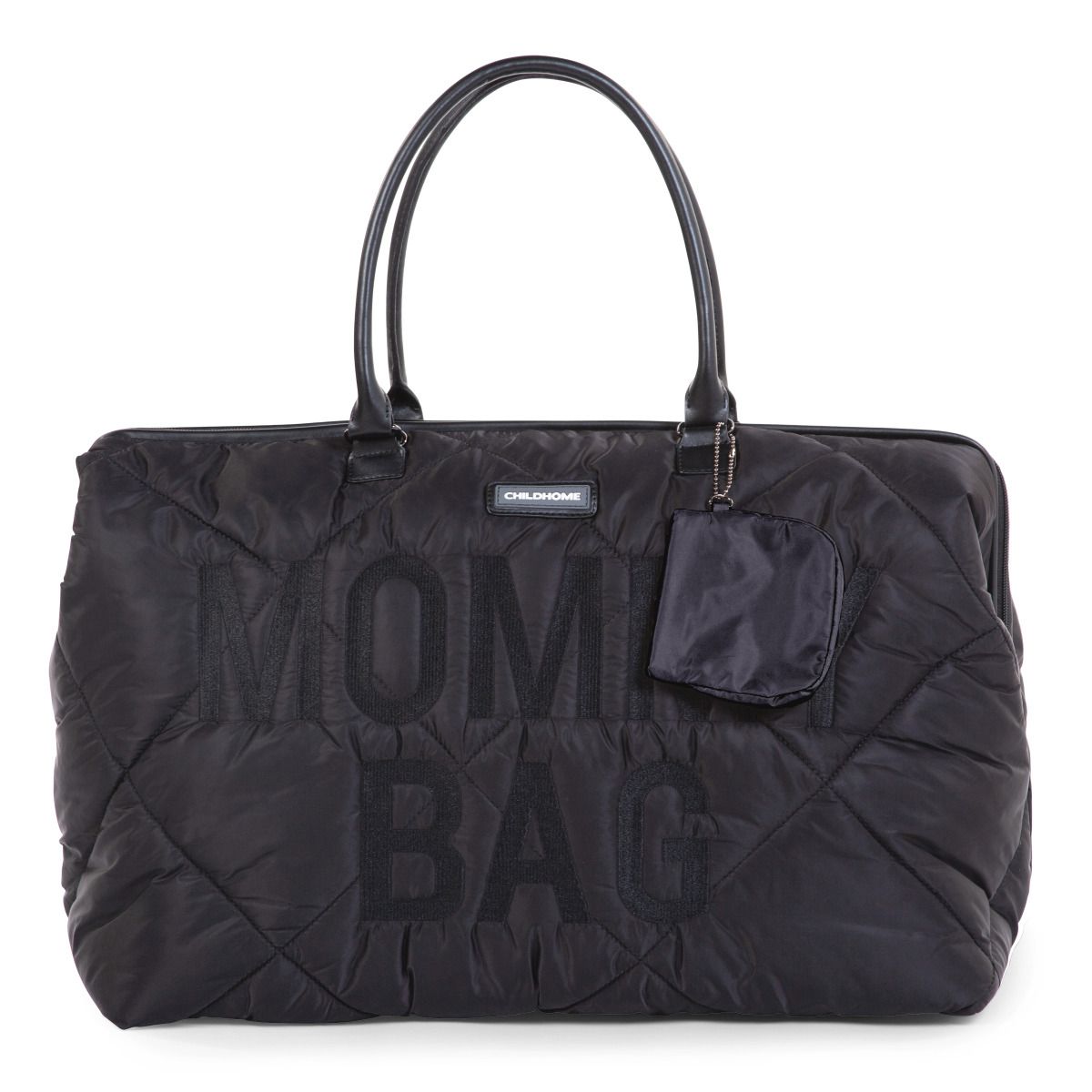 MOMMY BAG - PUFFERED - BLACK