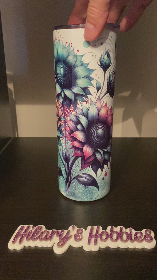 Mom Floral tumbler