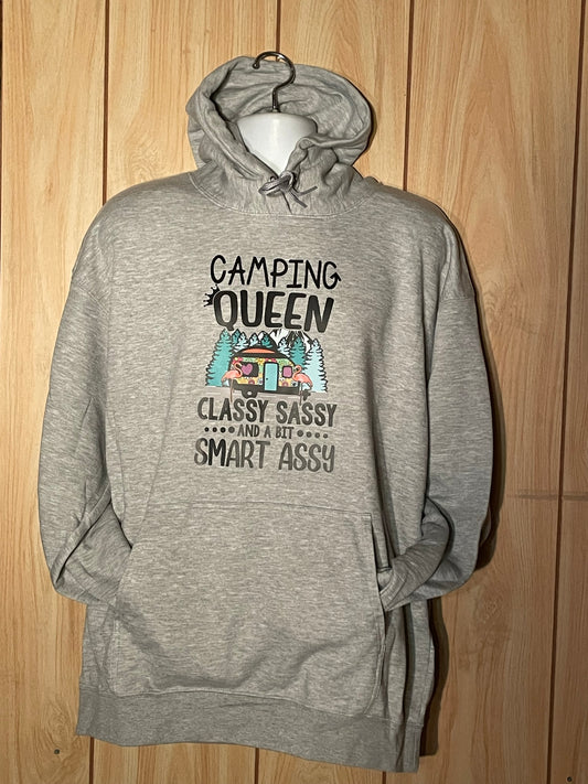 Camping queen hoodie