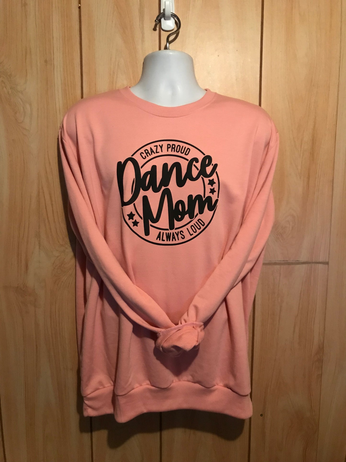 Pink Dance Mom sweater